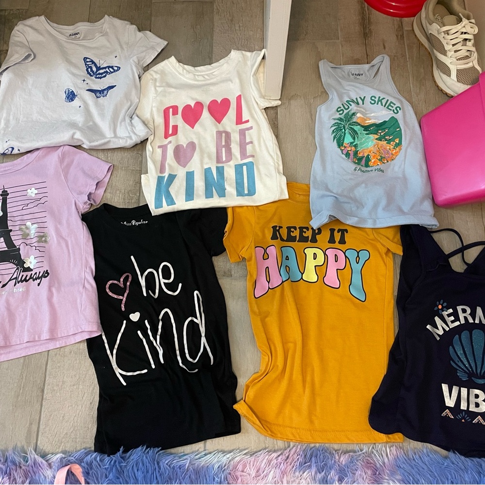 Be Kind Black Kids T-Shirt